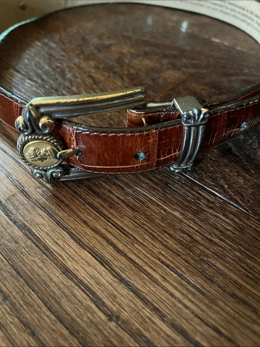 Brighton Museum Collection brown belt size small.